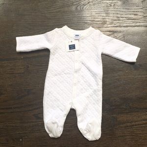 Janie & Jack white one piece